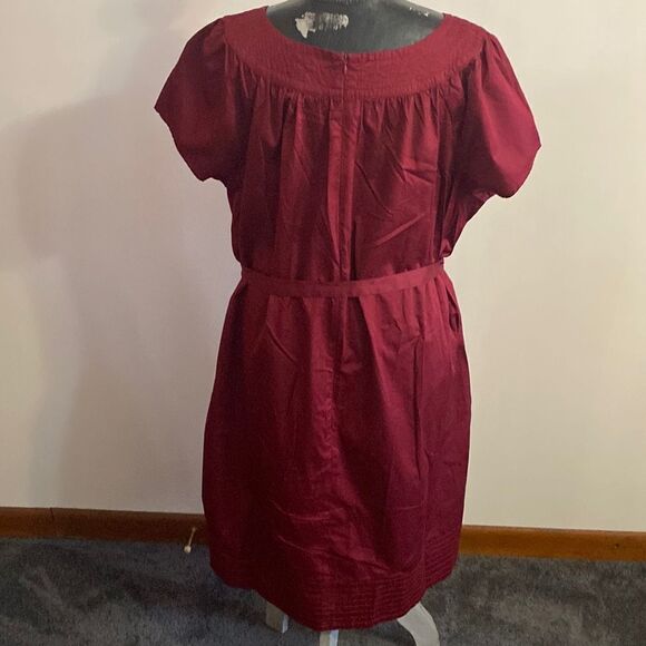 Merona dress, size 3, Burgundy (Cotton) - Picture 3 of 5